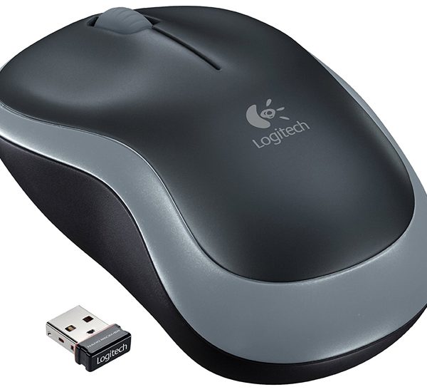 Logitech M185 Wireless sivi mis