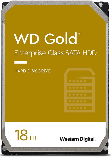 WD 18TB WD181KRYZ Gold 3.5in