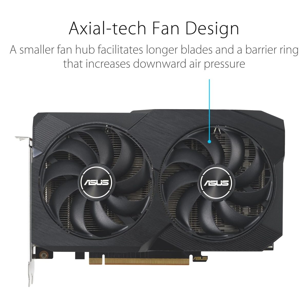 Asus Amd Radeon DUAL-RX7600-O8G-V2 - Image 6