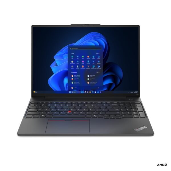 Lenovo 21M5002RCX ThinkPad E16 Amd G2 Ryzen 7 7735HS (8C/16T, 3.2/ 4.75GHz, 4MB L2/16MB L3), 32GB(2x16 GB) DDR5-4800, SSD 1TB NVMe Opal 2.0, 16.0in WUXGA (1920x1200) AG IPS 300n, Amd Radeon 680M Graph, GLAN, WLAN, BT, KybUK BL, FPR, Cam IR+FHD,